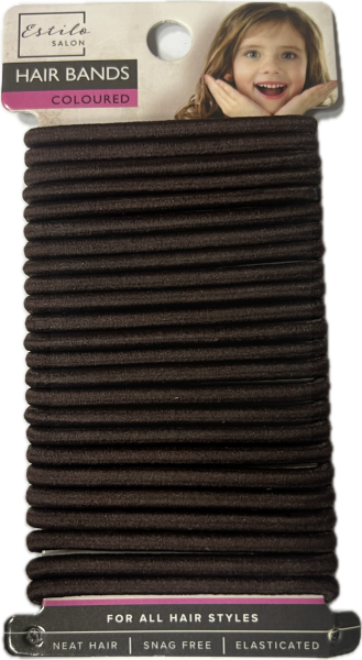 ESTILO SALON - HAIR BANDS - VALUE PACK - ASSORTED COLOURS
