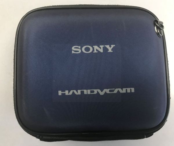 Navy Case For Sony HDRCX190 Handycam & Sony Handycam PJ260 Camcorder