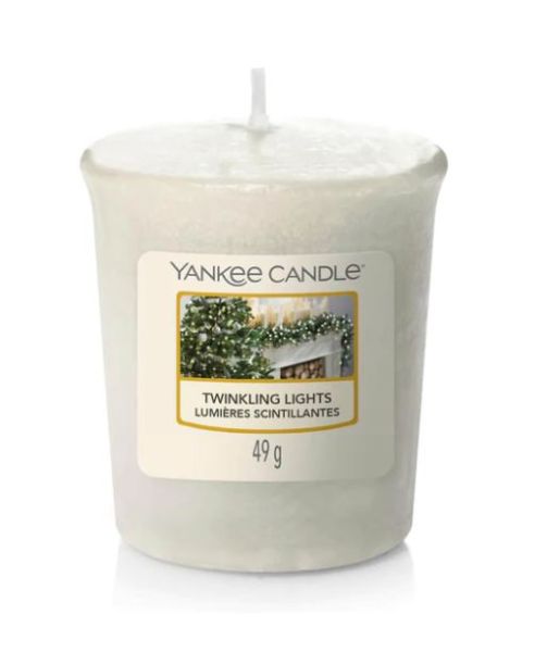 Yankee Candle - Samplers Votive Scented Candle - Twinkling Lights - 50g 