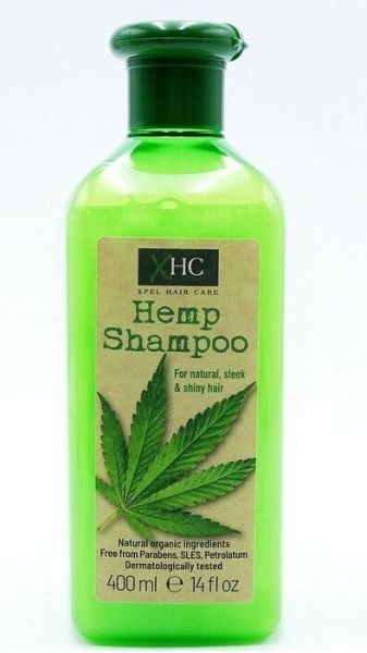 XHC Xpel Hair Care Hemp Shampoo - Paraben Free - 400Ml