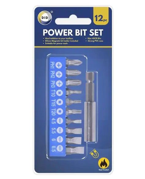 Did 12pc Power Bit Set 