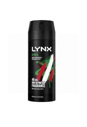 Lynx Deodorant & Body Spray - 48 Hour High Definition Fragrance - Africa - 150ml