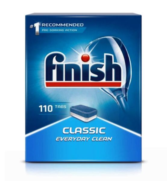 Finish Classic Everyday Clean Dishwasher Tabs - Pack of 110
