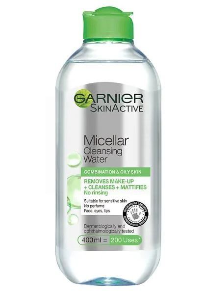 Garnier Skin Active Micellar Cleansing Water - Combination & Oily Skin - 400ml