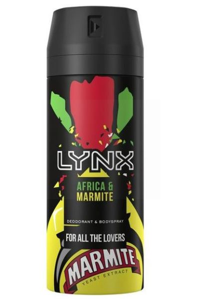 Lynx Antiperspirant Deodorant & Body Spray - Africa & Marmite - 150ml