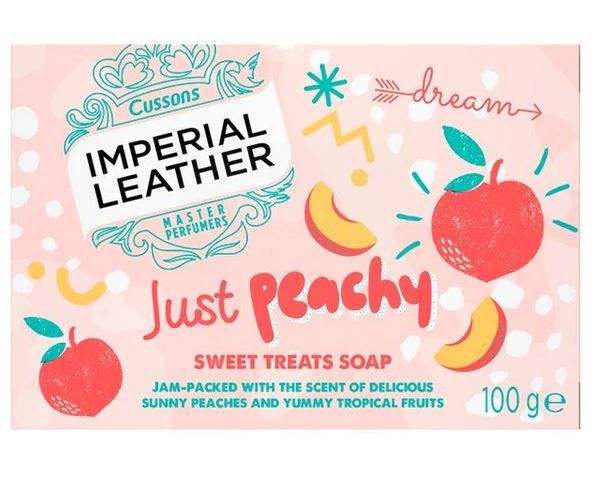 Cussons Imperial Leather Sweet Treats Soap - Just Peachy - 100g