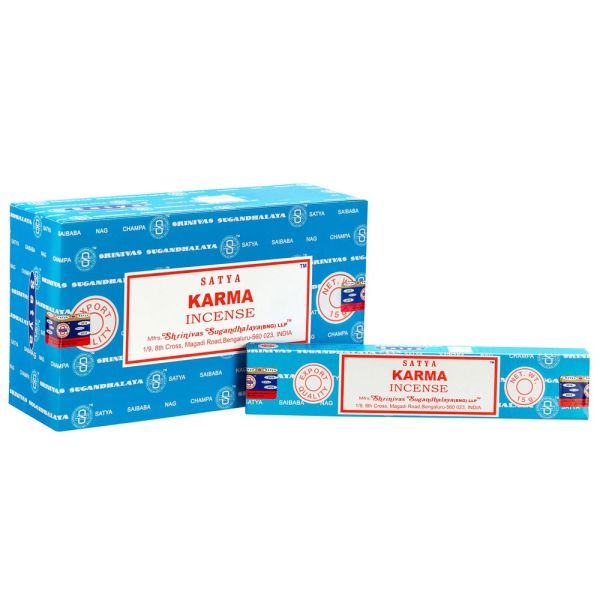 Satya Incense Sticks - Karma - 15 grams - Pack of 12 