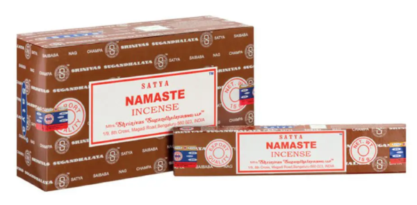 Satya Incense Sticks - Namaste - 15 grams - Pack of 12 