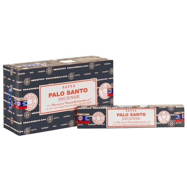 Satya Incense Sticks - Palo Santo - 15 grams - Pack of 12 