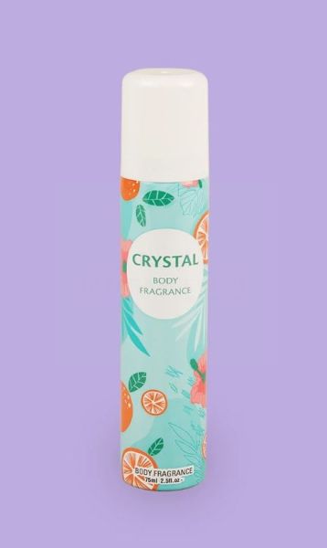 Insette Crystal Deodorant & Body Fragrance - 75ml