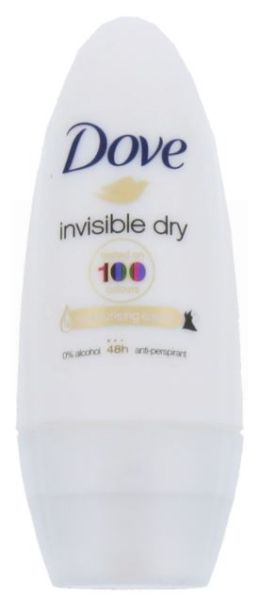 Dove Invisible Dry Roll On Antiperspirant Deodorant - 50Ml