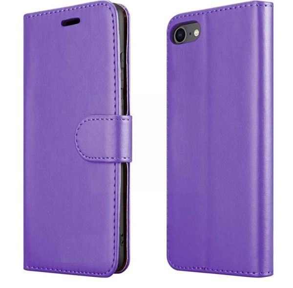 iPhone 6 Plus PU Book Case - Purple
