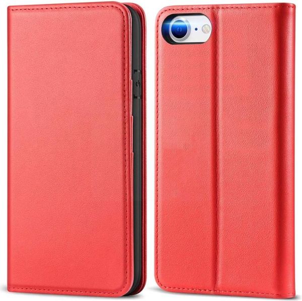 iPhone 6 Plus PU Book Case - Red