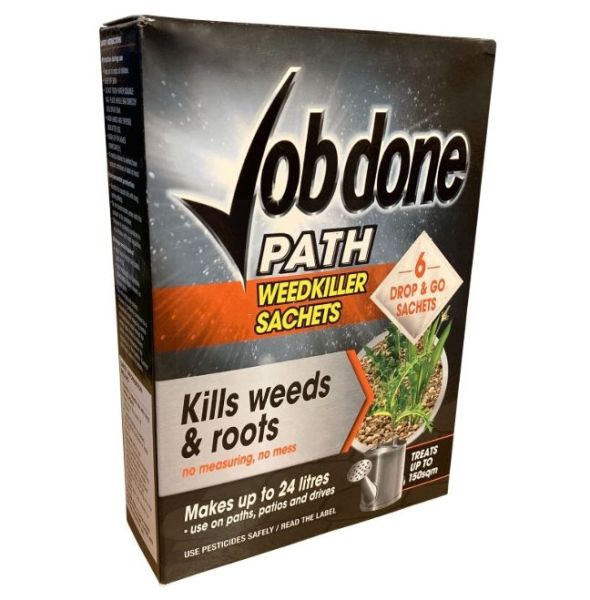 Job Done Path Weed Killer Sachets - Pack of 6 x 8G