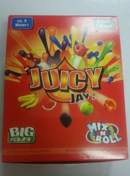 Juicy Jay'S Big Size Mix N Roll Flavoured Cigarette Paper Rolls