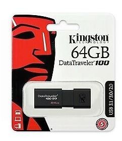Kingston USB Data Traveler 100 - G3 - 64GB