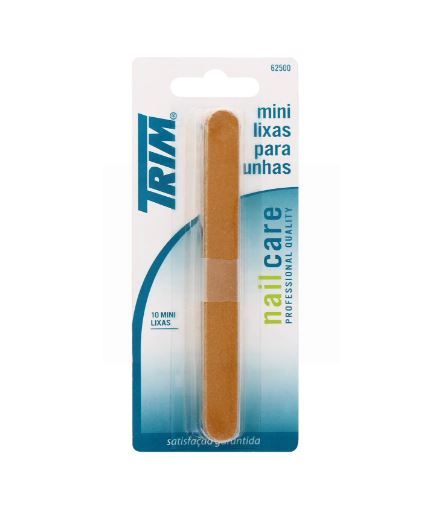 TRIM MINI NAIL FILES NAIL CARE - PACK OF 10