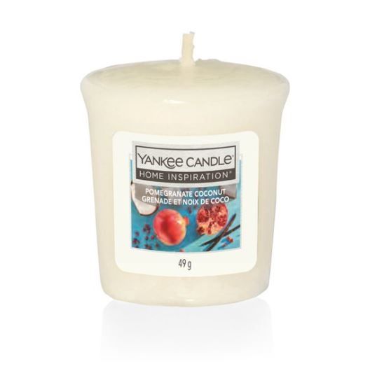 Yankee Candle - Samplers Votive Scented Candle - Pomegranate Coconut - 50g 