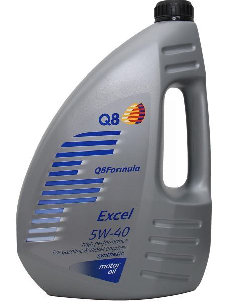 Q8 Formula Excel 5W-40 High Performance Synthetic Motor Oil - 4L