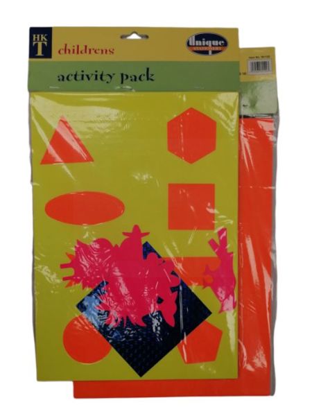 HKT Childrens Fun Activity Pack - Assorted Shapes and Colours
