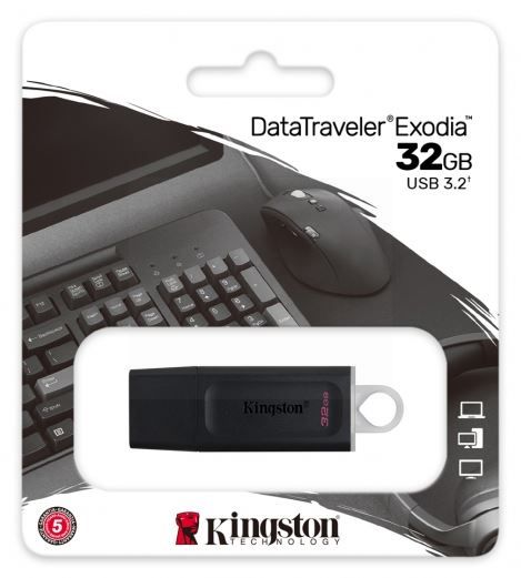 Kingston USB Data Traveler Exodia - USB 3.2 - G1 - 32GB