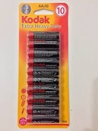 Kodak Super Heavy Duty Zinc Aa Battery - Pack Of 10