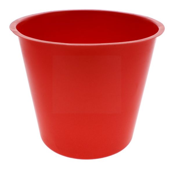 PLANT POT RED MEDIUM