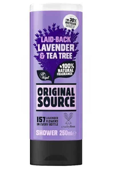 Original Source Shower Gel - Laid-Back Lavender & Tea Tree - 250ml 