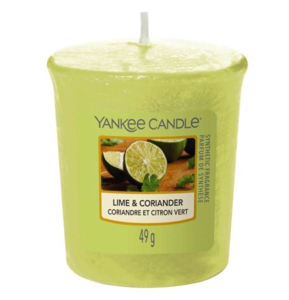 Yankee Candle - Samplers Votive Scented Candle - Lime & Coriander - 50g 