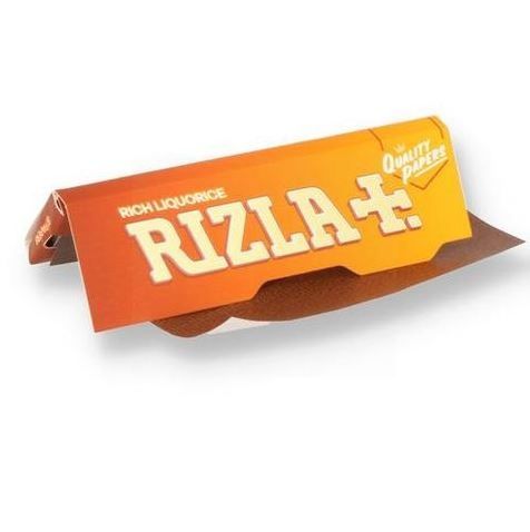 Rizla Rich Liquorice Ultra Thin Regular Cigarette Paper - Pack of 3 Booklets