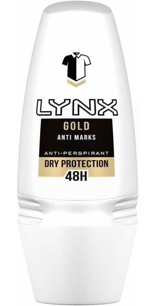 Lynx Roll On Antiperspirant Deodorant - Gold - 50Ml