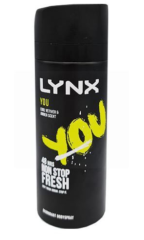 Lynx Deodorant & Body Spray - 48 Hour Fresh - You - 150ml