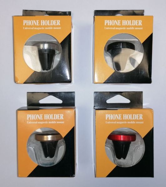 Universal Magnetic Car Mount/Holder for Mobile Phones - Colour May Vary