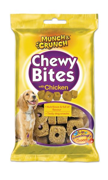Munch & Crunch Chewy Bites with Chicken - 170g - Exp: 05/24