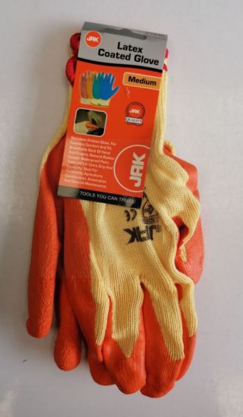 JAK Latex Coated Gloves - Medium