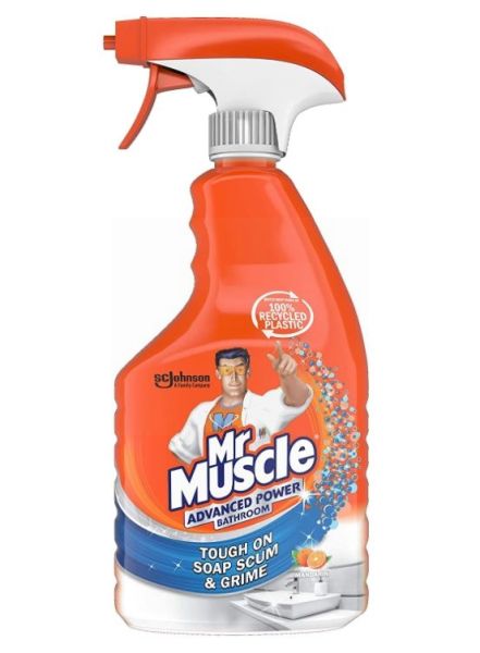 Mr Muscle Advanced Power Bathroom Cleaner - Mandarin - 750ml