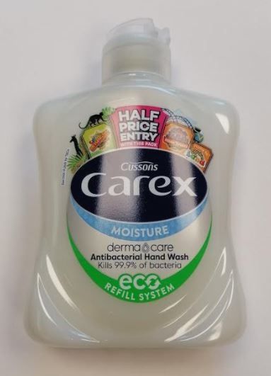 Cussons Carex Moisture Dermacare  Antibacterial Handwash Refill System - 250ml