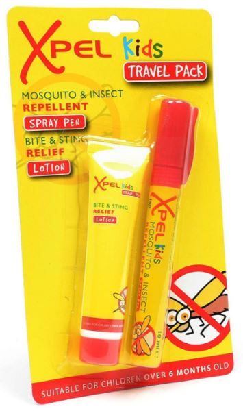 Xpel Kids Mosquito & Insect Repellent Spray Pen Bite & Sting Relief Lotion