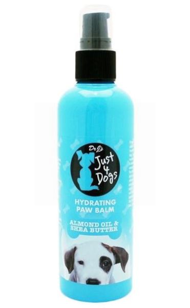 Dr J's Just 4 Dogs Hydrating Paw Balm - Almond Oil & Shea Butter - 150ml