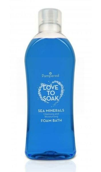 Pampered Love to Soak Foam Bath - Sea Minerals - 1 Litre