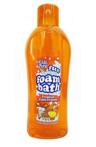 Kids Zone Fun Foam Bath - Tropical Tutti Fruitti - 1L
