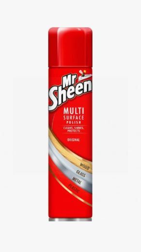 Mr Sheen Multi Surface Polish - Cleans, Shines, Protects - Original - 250Ml 