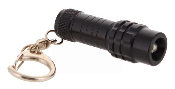 SMALL METAL TORCH KEYRING