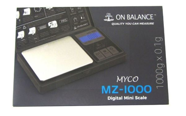 On Balance Myco MZ-1000-SL Scale - 1000Gm - 0.1Gm
