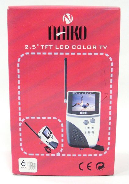 2.5IN TFT LCD COLOUR TV NAIKO