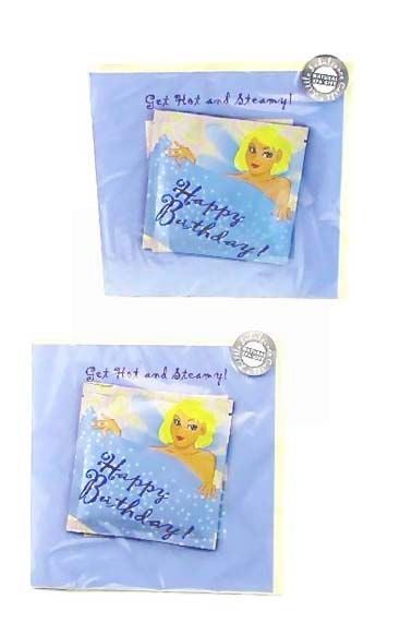 GET HOT & STEAMY BIRTHDAY CARD