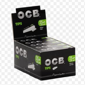 Ocb Perforated Cigarette Filter Tips - 25 X 50