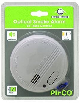 Pifco Optical Smoke Alarm - White