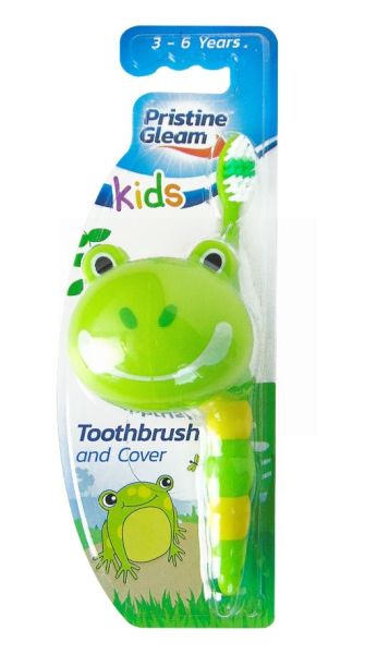 Pristine Gleam Kids Toothbrush with Cover