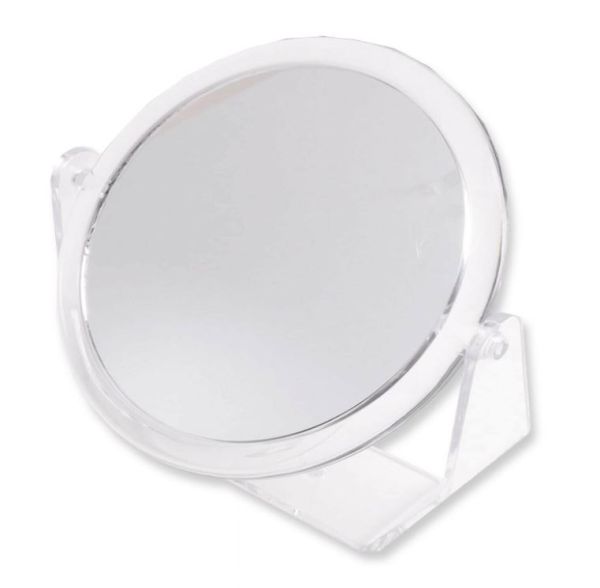 Lisseau Double Sided Mirror with Stand - 14 x 13cm